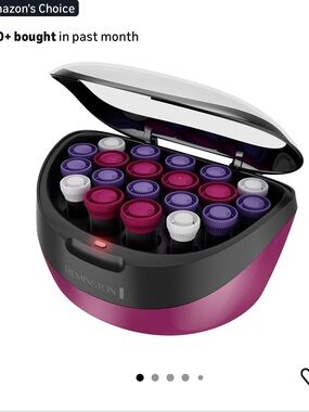 BNIB Remington Ionic Conditioning Hot Roller Set - Pink & Purple